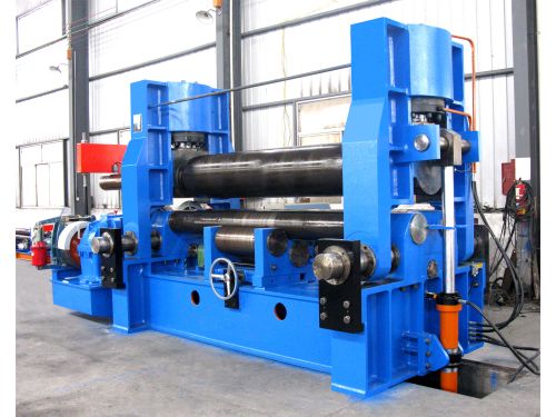 Upper roller rolling machine